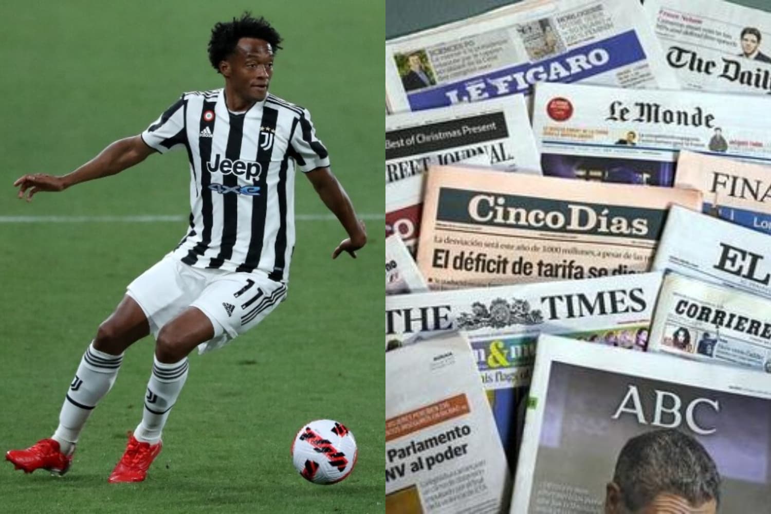 El jugador colombiano fue titular en la victoria 2-1 de Juventus ante Cagliari en la liga de Italia.