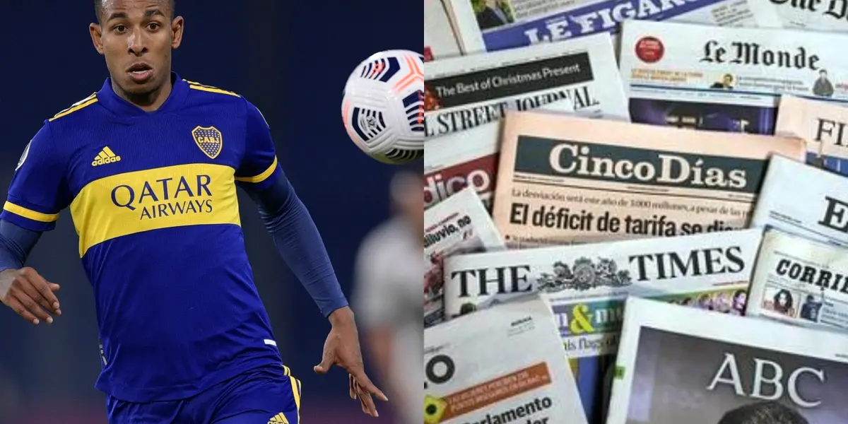 El jugador colombiano fue titular en la victoria de Boca Juniors 2-1 ante Central Córdoba.