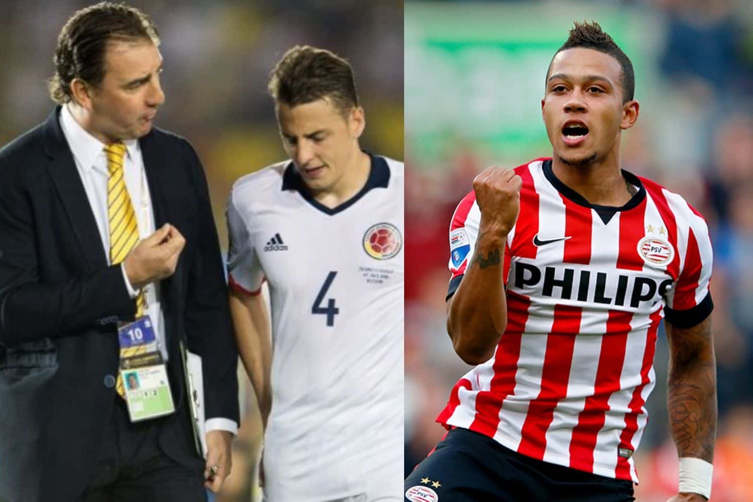 El jugador colombiano fue una estrella en el PSV donde jugó con Memphis Depay y ganó muchos títulos