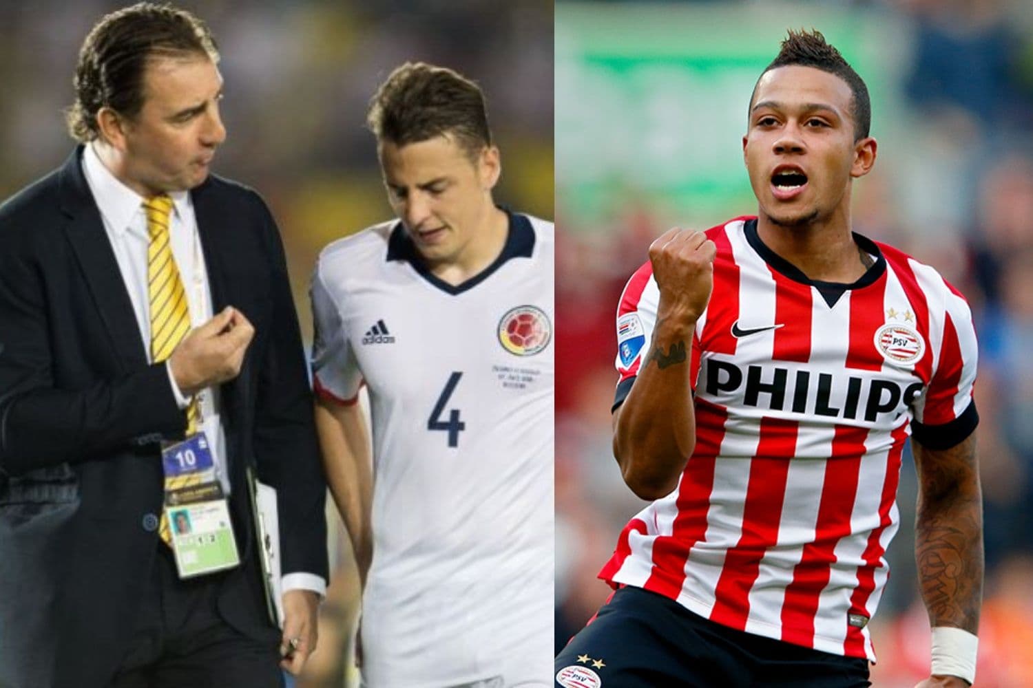 El jugador colombiano fue una estrella en el PSV donde jugó con Memphis Depay y ganó muchos títulos