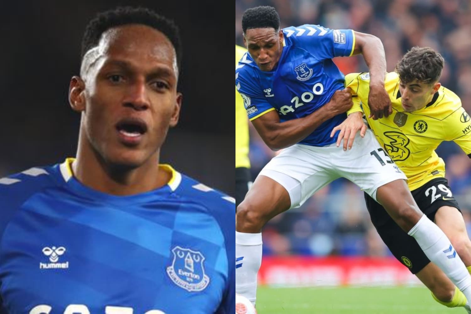 El jugador colombiano fue una de las figuras en el partido que ganó Everton 1-0 ante Chelsea en la liga de Inglaterra.