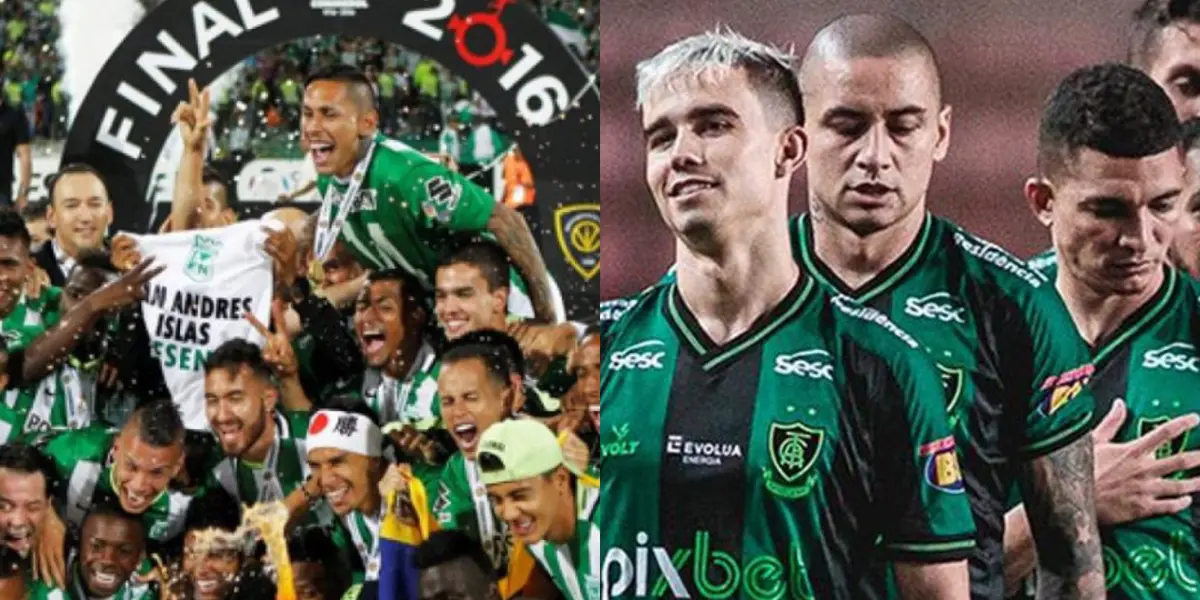 El jugador colombiano ganó la Copa Libertadores con el conjunto verde y el subcampeonato de la Sudamericana cuando era dirigido por Reinaldo Rueda.