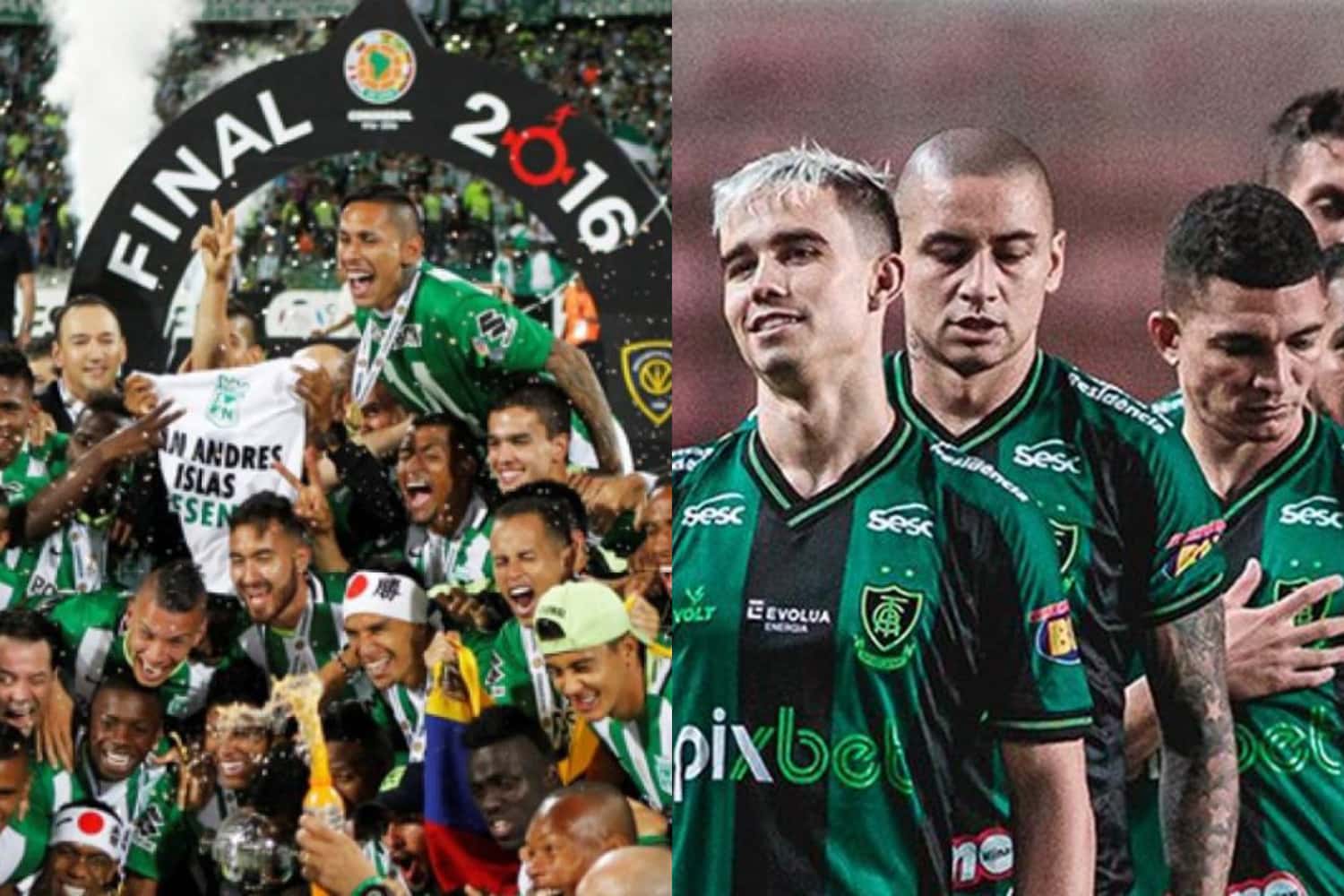 El jugador colombiano ganó la Copa Libertadores con el conjunto verde y el subcampeonato de la Sudamericana cuando era dirigido por Reinaldo Rueda.