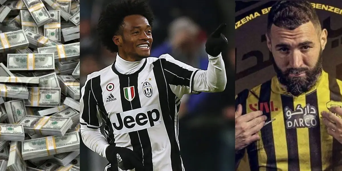 El jugador colombiano no ha definido su futuro en la Juventus de Italia