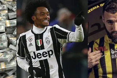 El jugador colombiano no ha definido su futuro en la Juventus de Italia
