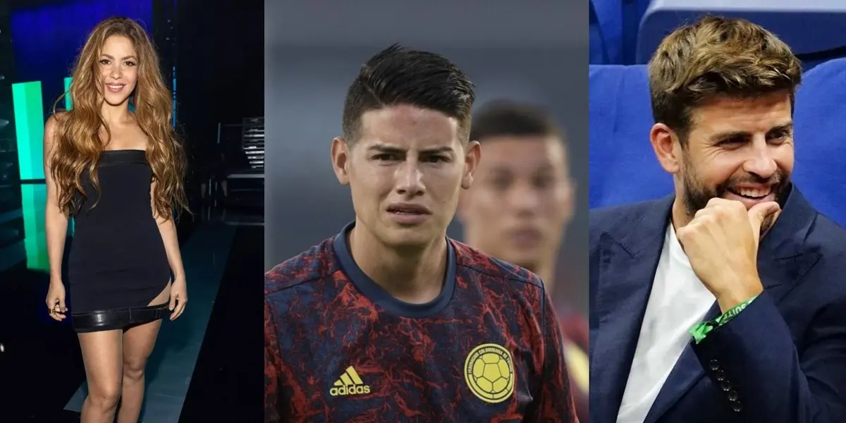 El jugador colombiano habló sobre Shakira y el exjugador español
