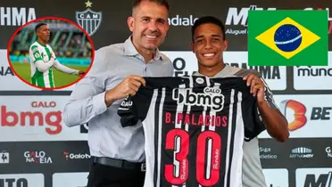 El jugador colombiano hace poco fue fichado por Atlético Mineiro de Brasil