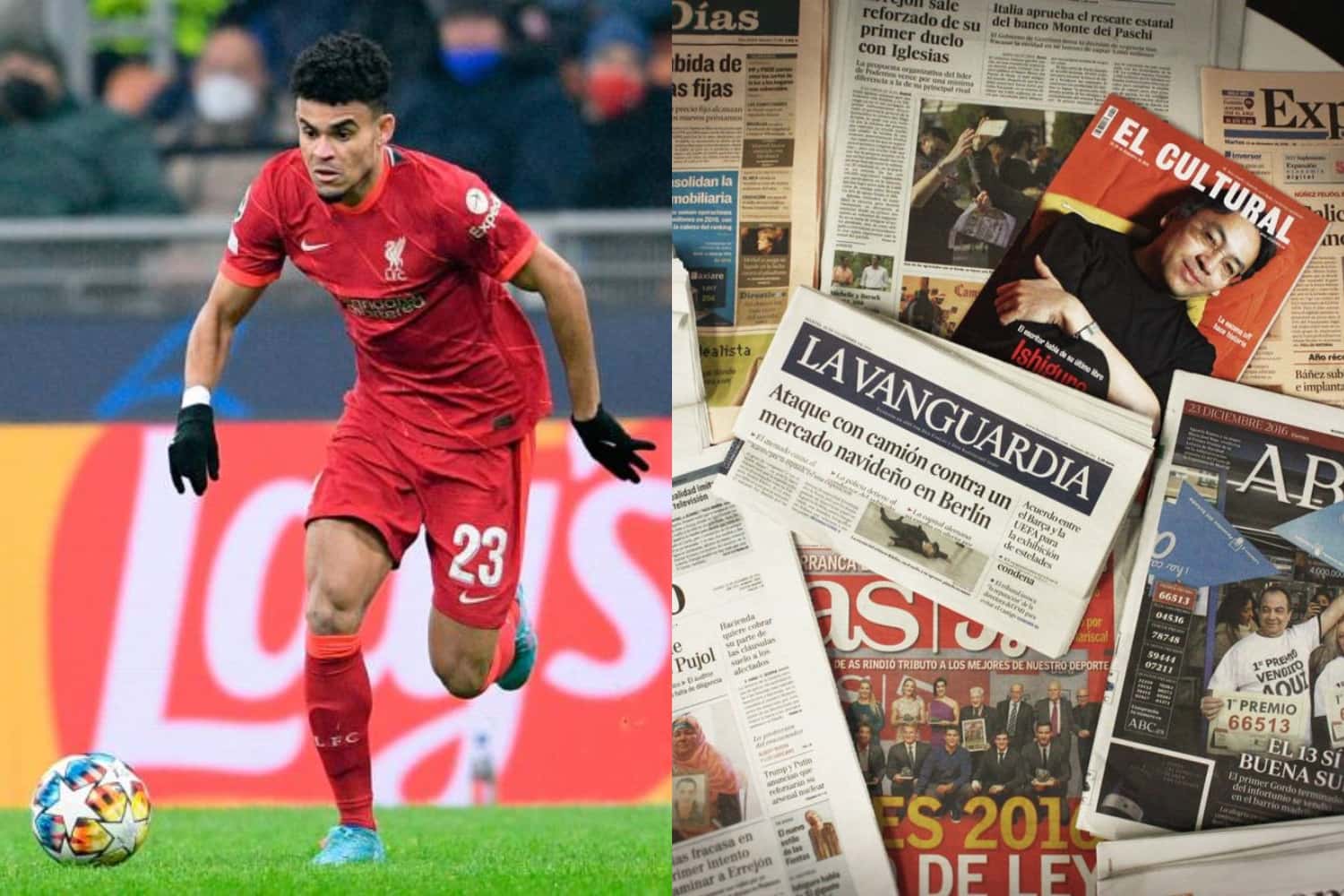 El jugador colombiano ingresó en el segundo tiempo del partido de Liverpool guien ganó ante Everton en la Premier League.