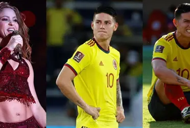 El jugador colombiano le había bajado la caña a la artista