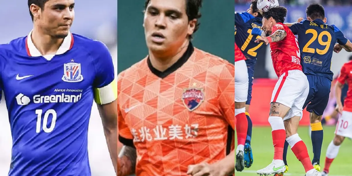 El jugador colombiano le siguió los pasos a sus compatriotas y juega en la liga de China desde la temporada pasada