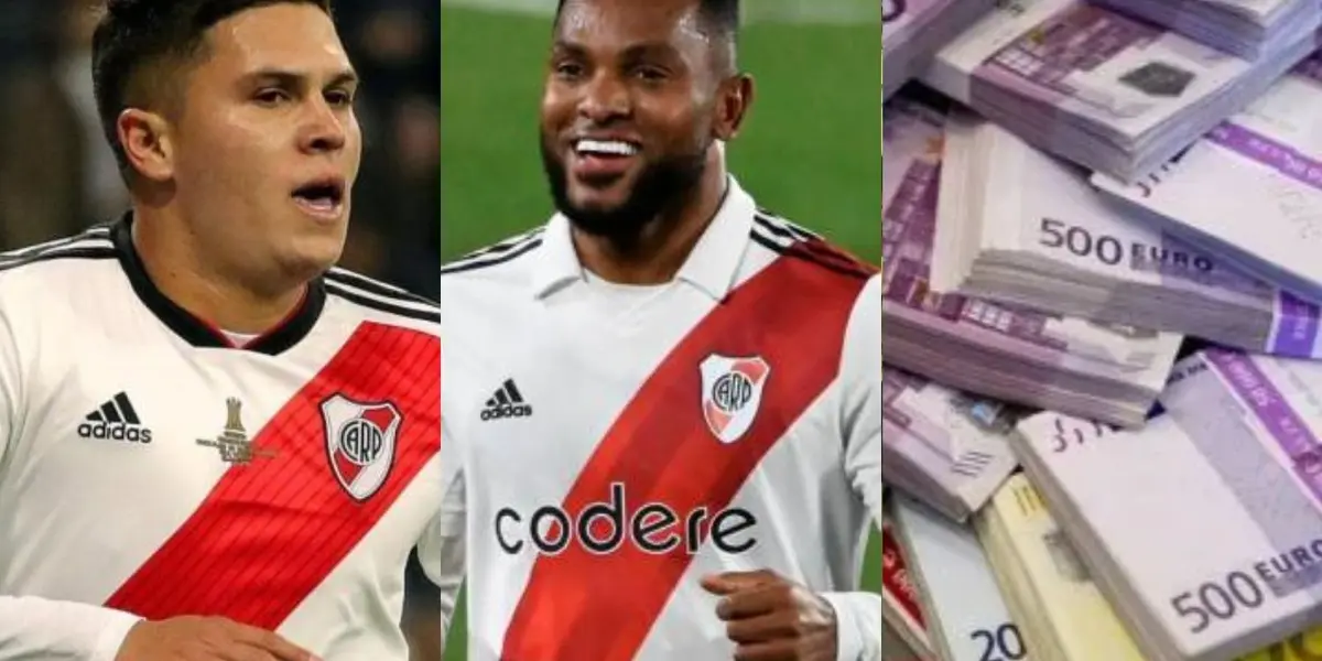 El jugador colombiano llegó esta temporada al club argentino donde respondió marcando goles