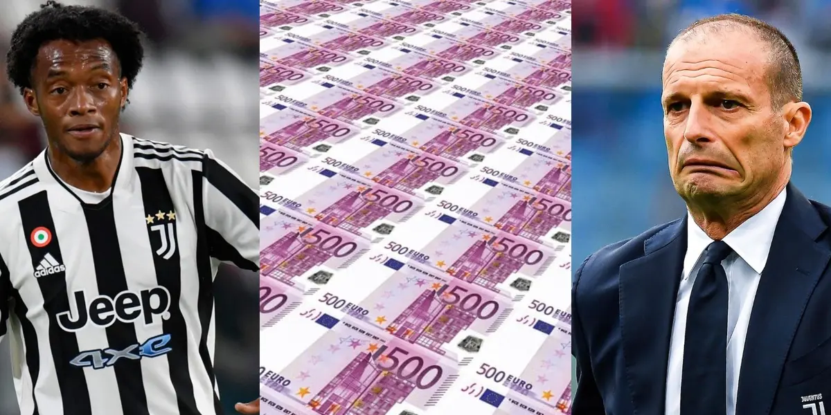 El jugador colombiano lleva varias temporadas militando en Juventus y es un referente