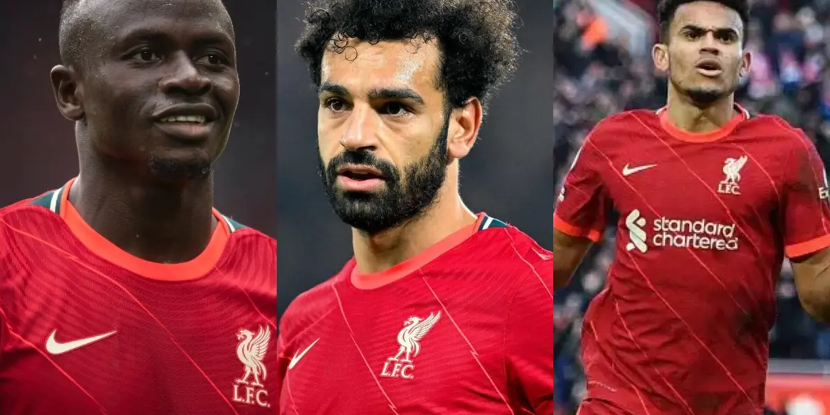 El jugador colombiano marcó el primer gol en la victoria parcial 3-0 de Liverpool ante el Manchester United en la Premier League.