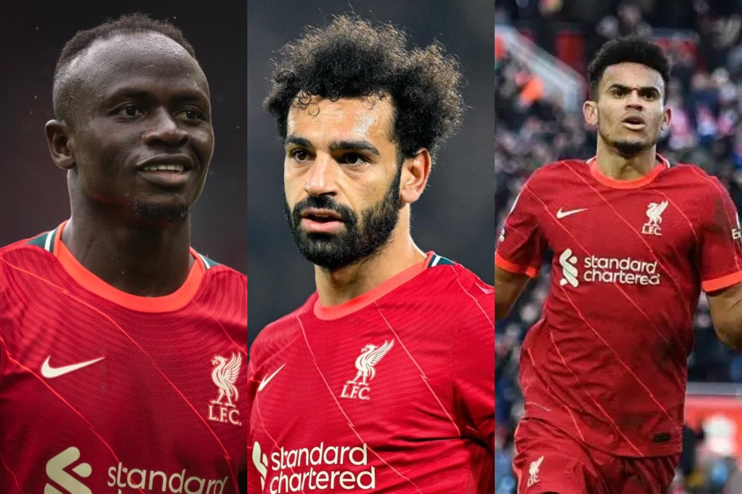 El jugador colombiano marcó el primer gol en la victoria parcial 3-0 de Liverpool ante el Manchester United en la Premier League.