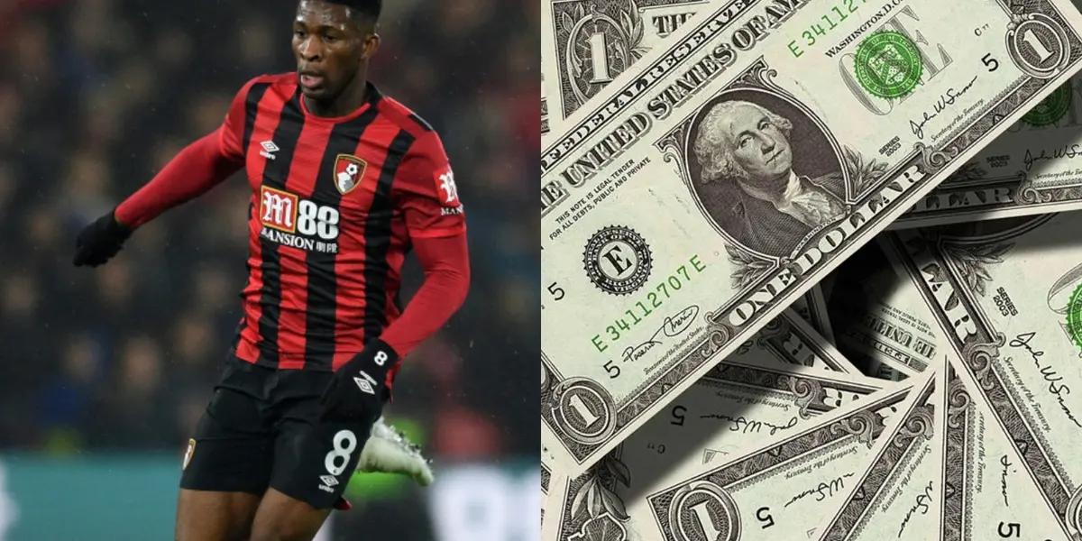 El jugador colombiano milita en el Bournemouth de la segunda división de Inglaterra y tiene una lujosa camioneta.