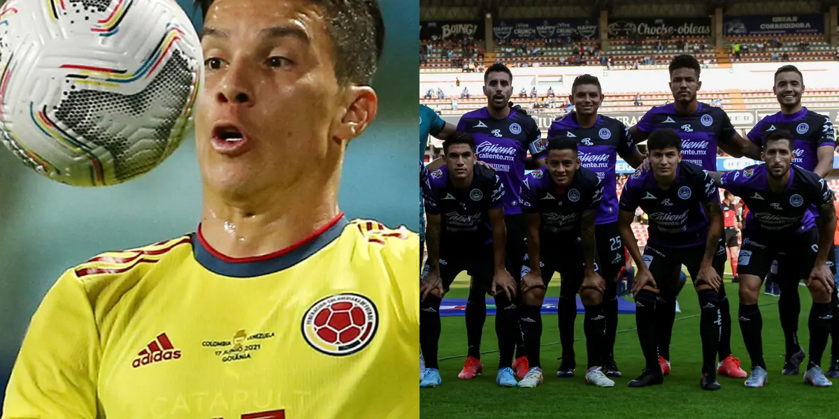 El jugador colombiano milita en la liga de México y expresó su deseo de llegar a la Selección Colombia.
 