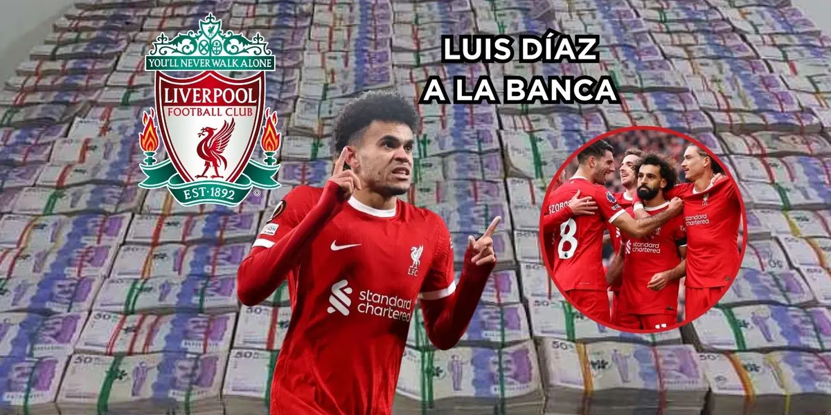 El jugador colombiano no es titular en el partido que juega Liverpool ante West Ham en Inglaterra.