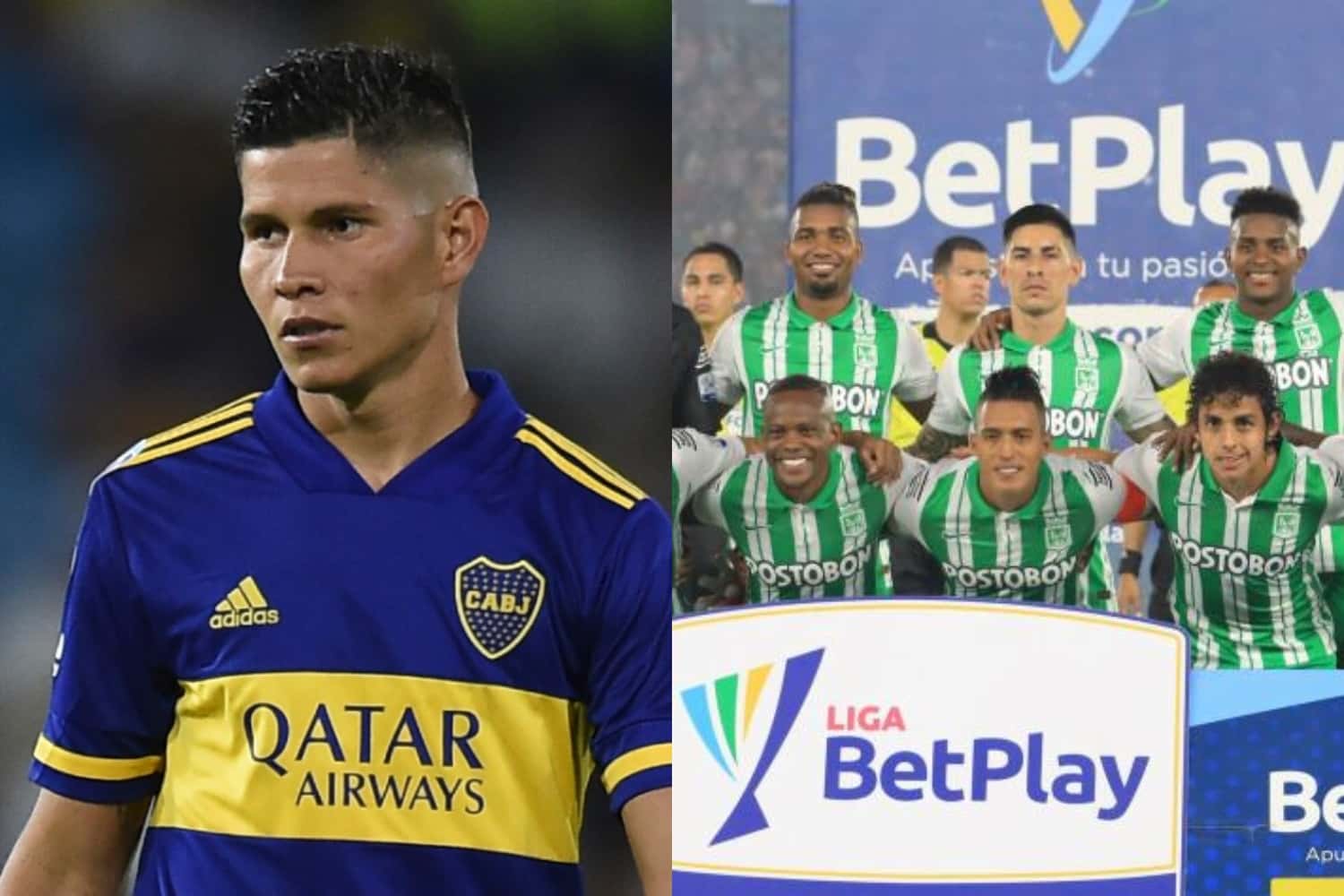 El jugador colombiano que milita en Boca Juniors estaría buscando su salida del club y lo vinculan con Atlético Nacional.
