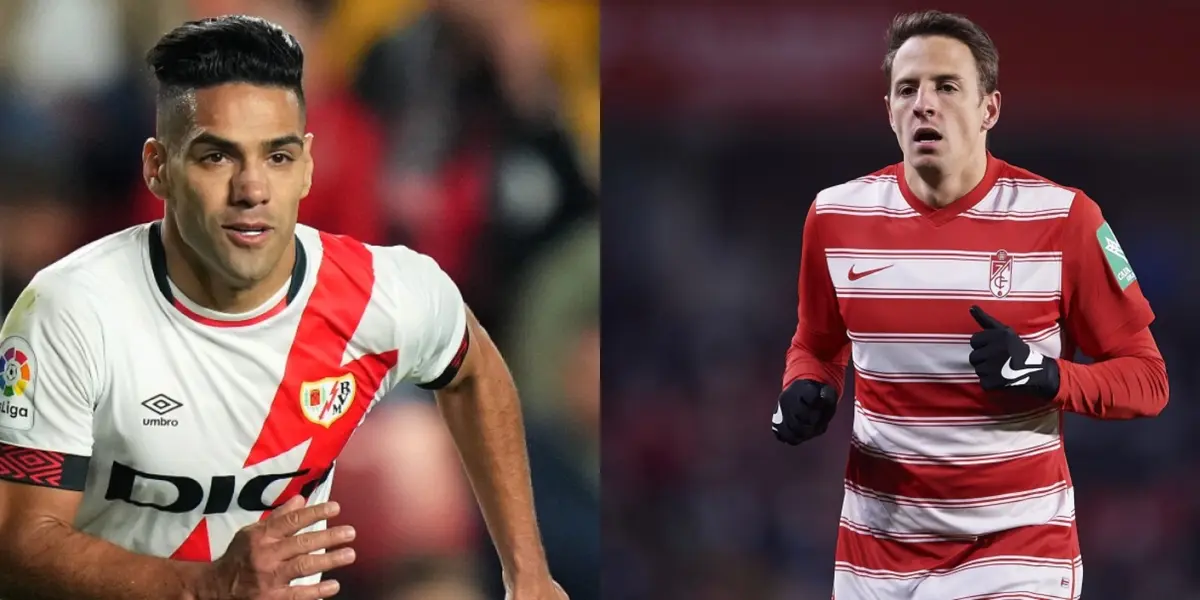 El jugador colombiano que milita en Granada cerró la temporada 2021 ocn una gran noticia y que lo deja muy cerca de alcanzar a su compatriota Falcao García.