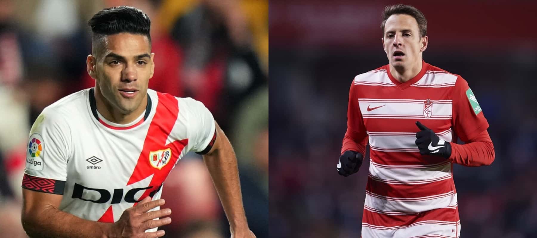 El jugador colombiano que milita en Granada cerró la temporada 2021 ocn una gran noticia y que lo deja muy cerca de alcanzar a su compatriota Falcao García.