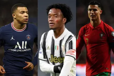 El jugador colombiano que milita en la Juventus podría jugar con una estrella que ha compartido con Mbappé y Ronaldo.