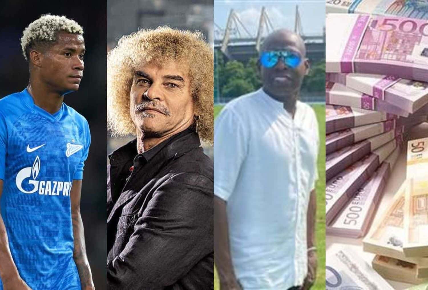 El jugador colombiano quien milita en el Zenit de Rusia está vinculado a un millonario negocio