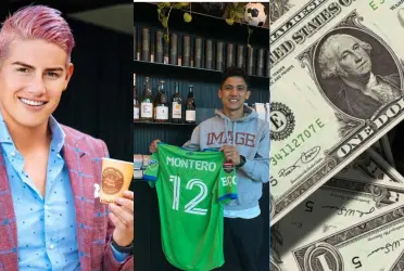 El jugador colombiano quien milita en la MLS tiene un millonario negocio al estilo James Rodríguez 