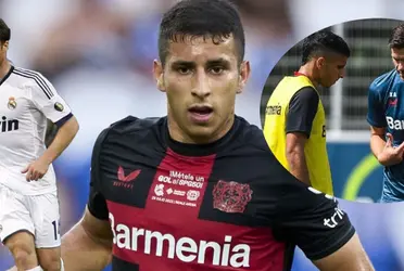 El jugador colombiano recibió la bendición de Xavi Alonso en Bayer Leverkusen