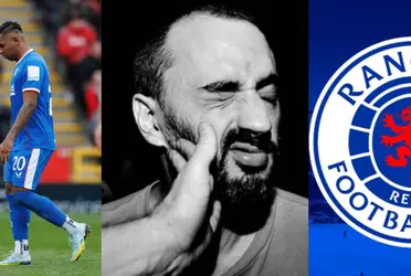 El jugador colombiano recibió un duro golpe de su club