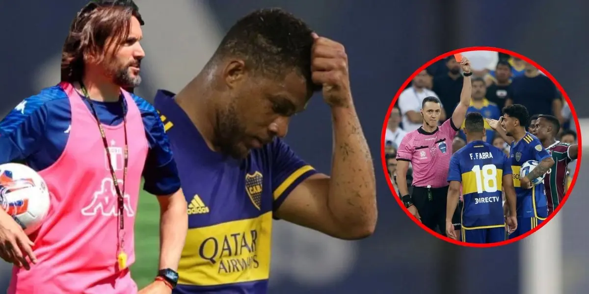 El jugador colombiano regaló el título de la Copa Libertadores ante Fluminense de Brasil