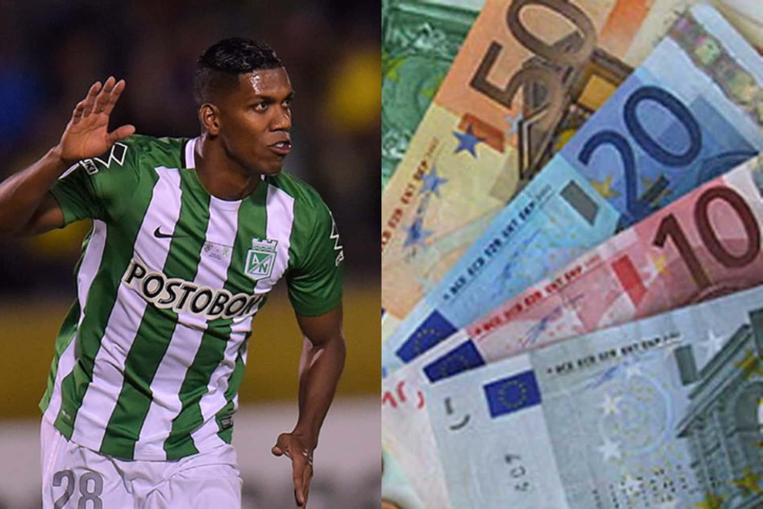 El jugador colombiano salió campeón de la Copa Liberadores con el cuadro verde y Flamengo de Brasil.