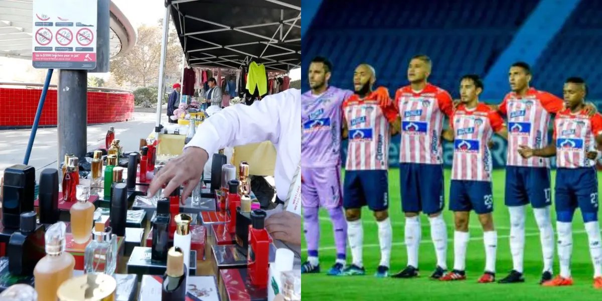 El jugador colombiano se destacó en varios clubes internacionales por su fútbol, juega en la liga colombiana y ahora vende perfumes.