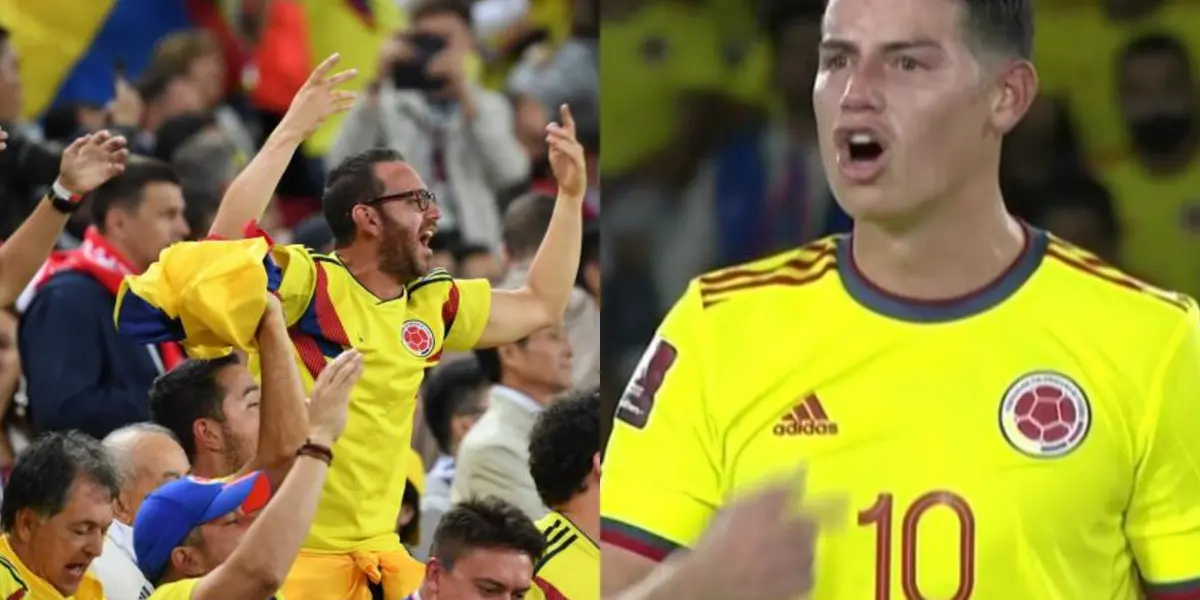 El jugador colombiano se pronunció sobre la polémica que se generó con los hinchas al finalizar el partido ante Perú en el estadio Metropolitano.