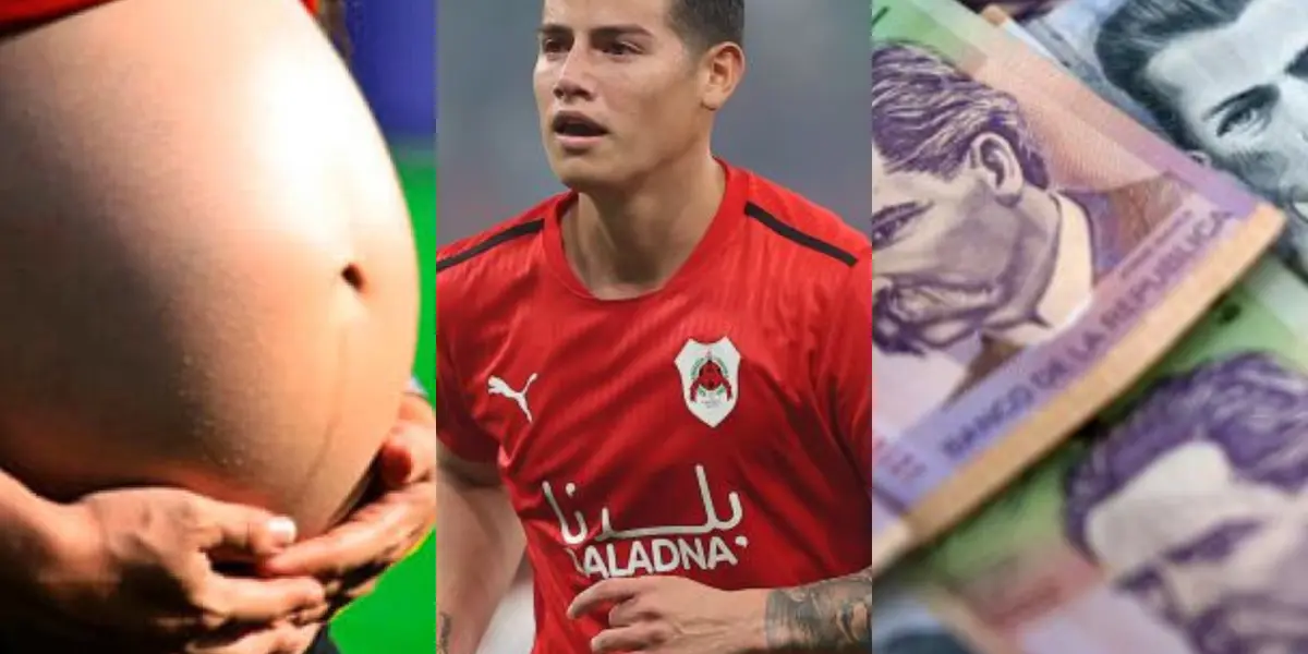 El jugador colombiano tiene dos hijos y pagó una millonaria cifra por alquilar un vientre para su hijo Samuel.