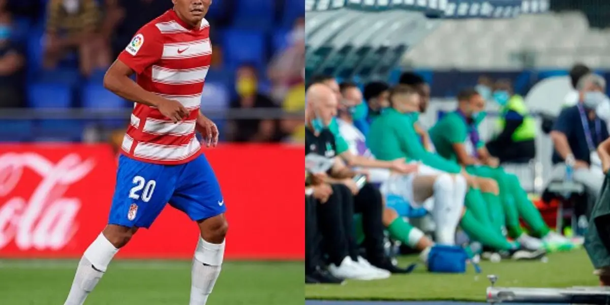 El jugador colombiano no tiene un gran presente en su club debido al rendimiento irregular ahora es suplente.