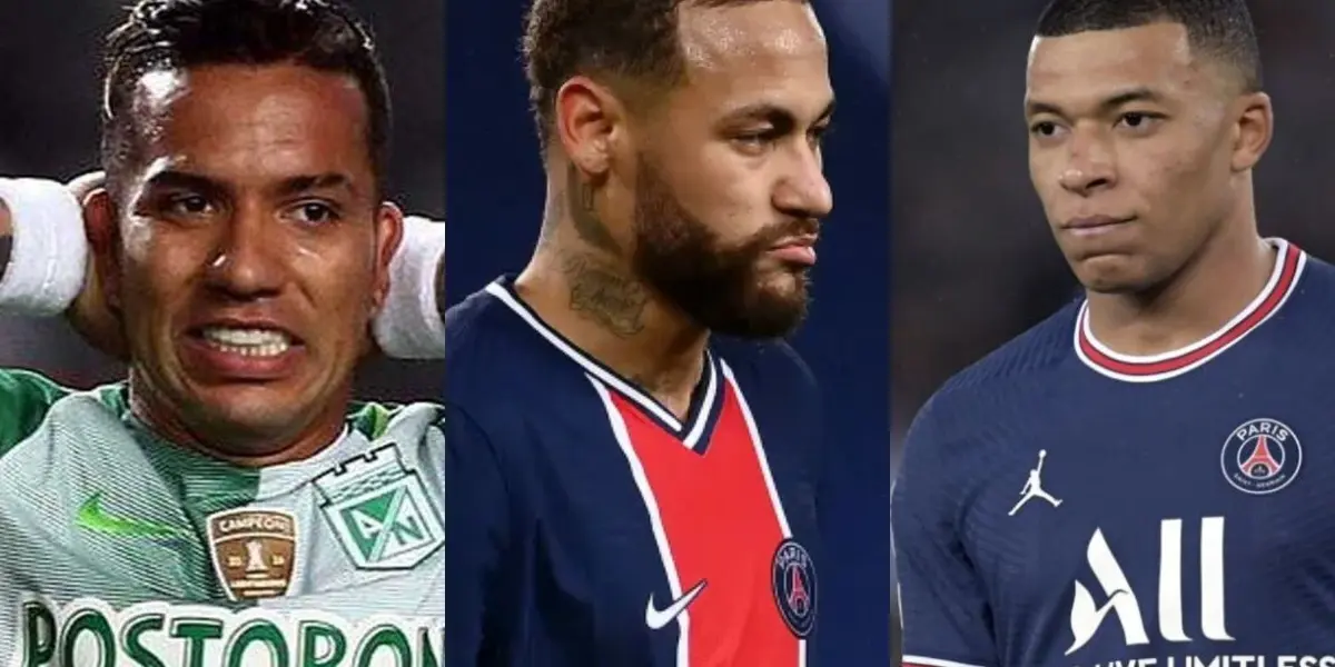 El jugador colombiano tuvo un problema que ahora viven Mbappé y Neymar