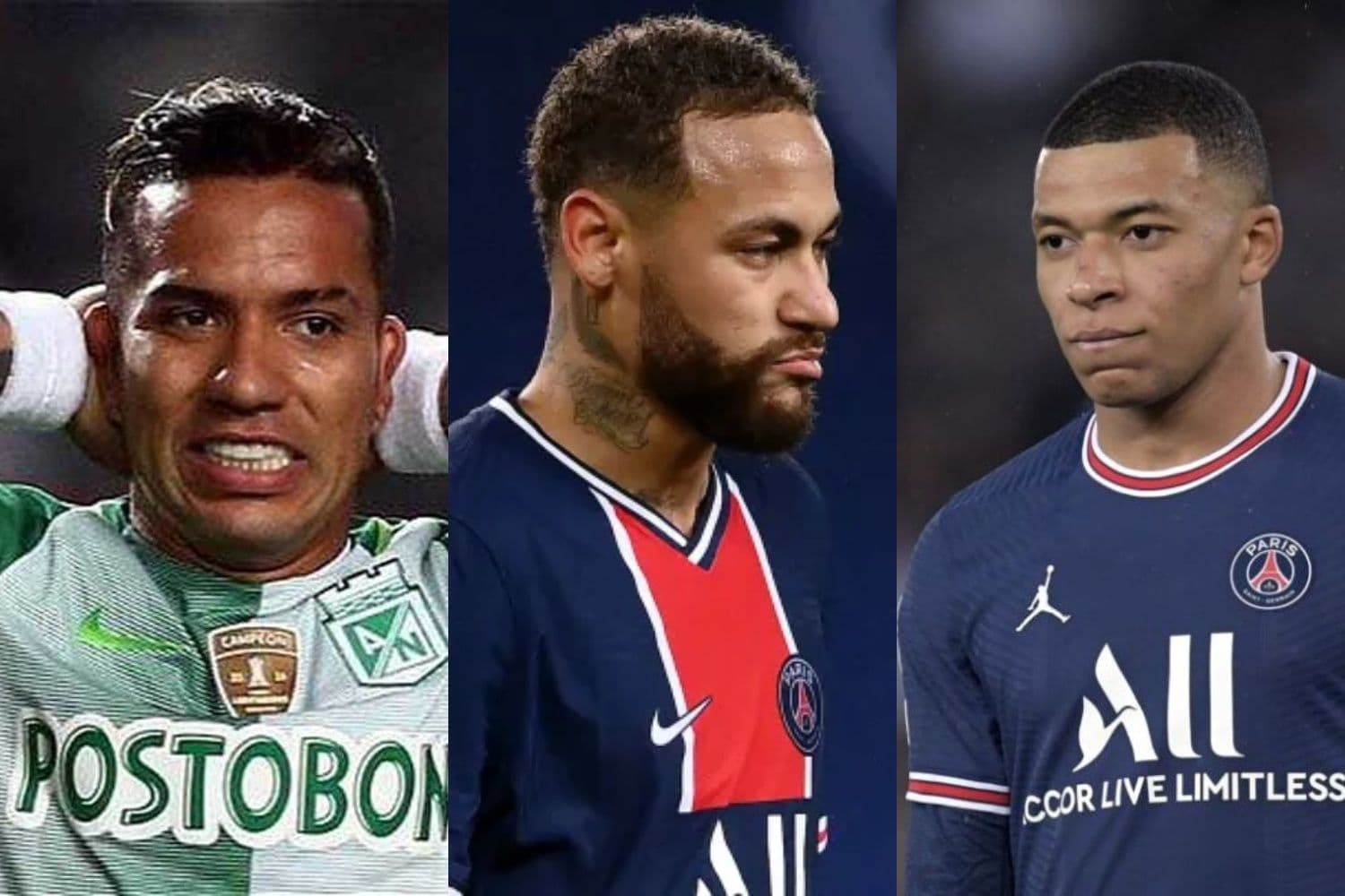 El jugador colombiano tuvo un problema que ahora viven Mbappé y Neymar