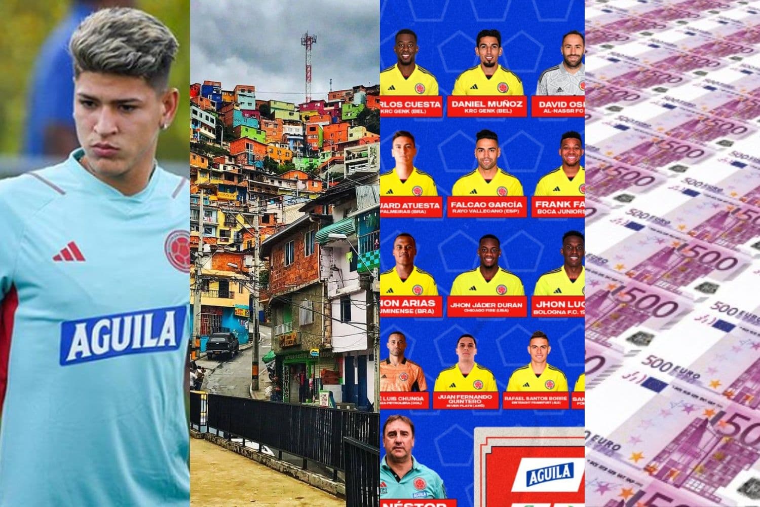 El jugador colombiano tuvo una infancia difícil y tras salir adelante ahora gana millones en un grande de Sudamérica