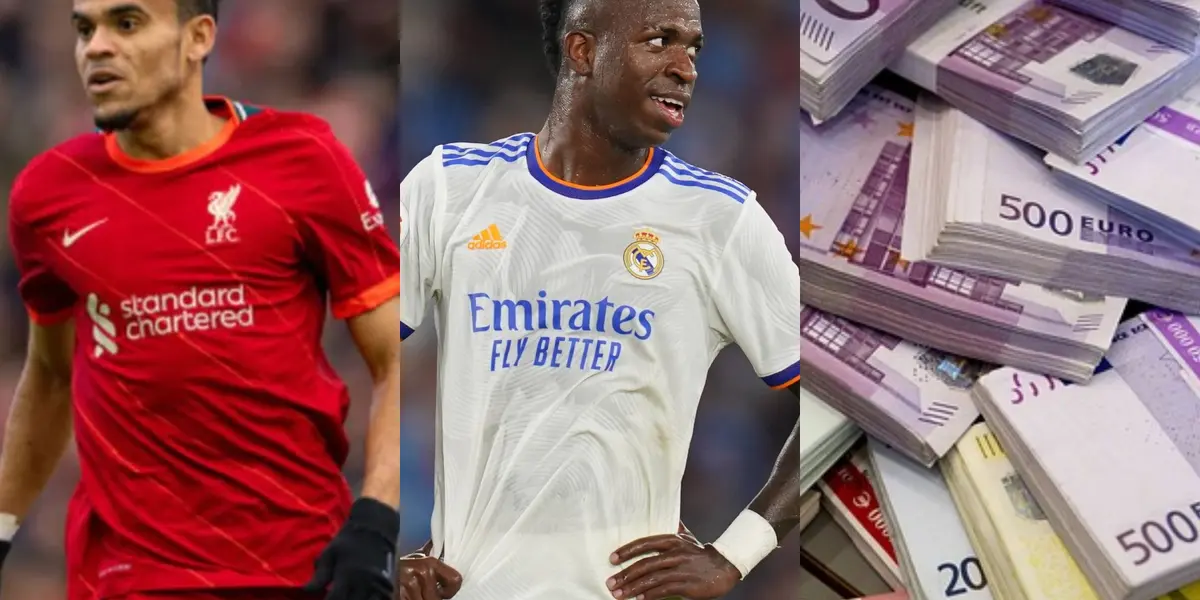 El jugador colombiano viene brillando en Liverpool al igual que el brasileño que tiene una gran cotización en el Real Madrid.