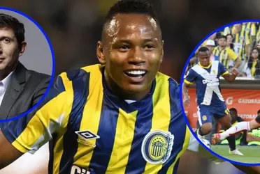 El jugador colombiano viene de ser figura en la goleada de Rosario Central ante River Plate
