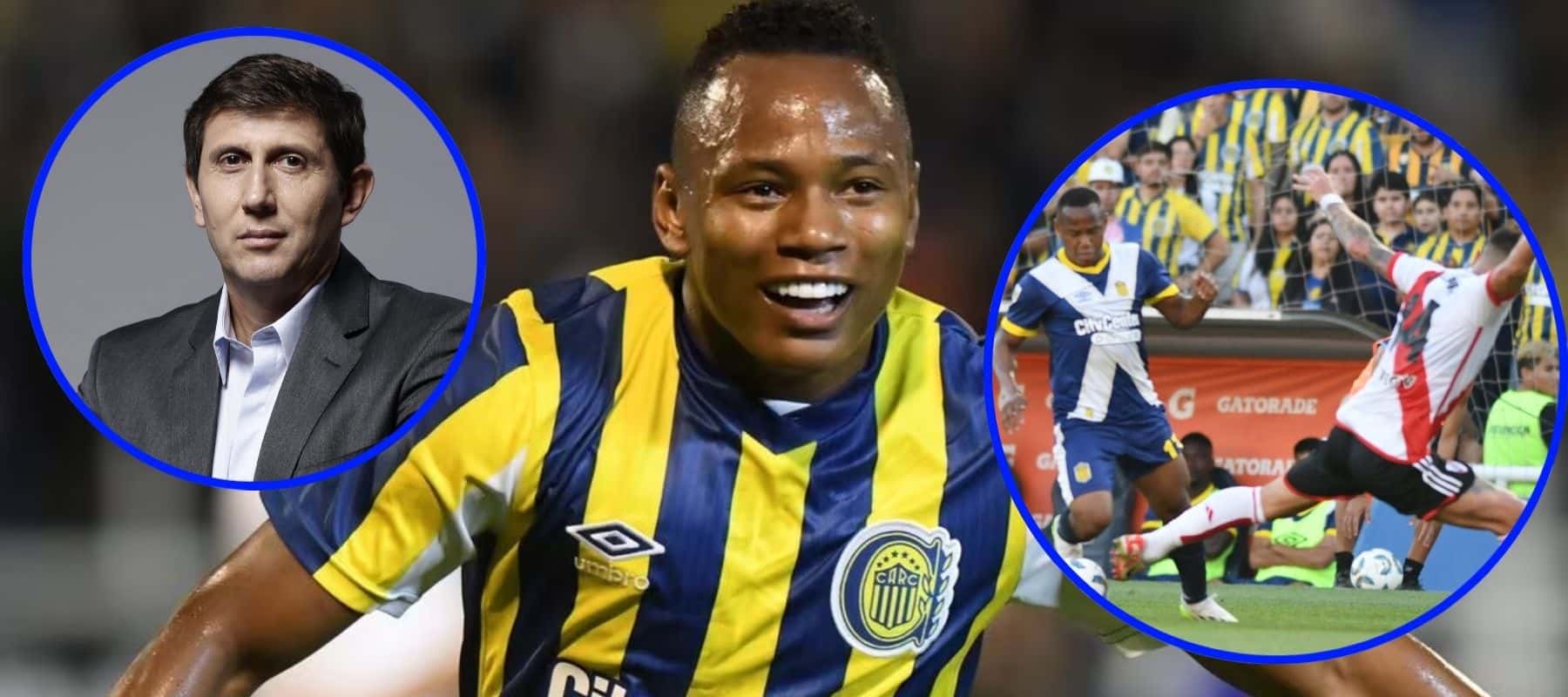 El jugador colombiano viene de ser figura en la goleada de Rosario Central ante River Plate