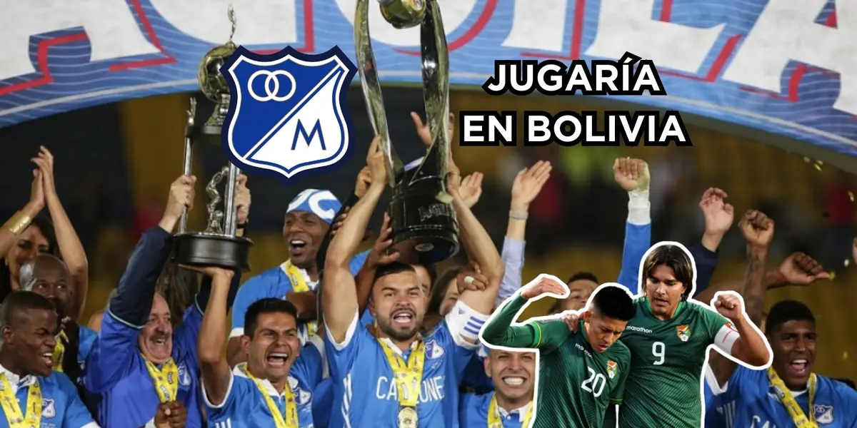 El jugador con pasado campeón de Millonarios FC se iría a jugar a la liga de Bolivia.