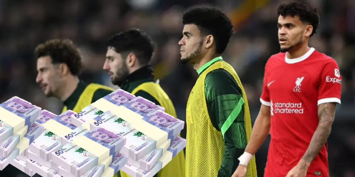 El jugador de $275 mil millones que mandó a la banca a Luis Díaz en Liverpool