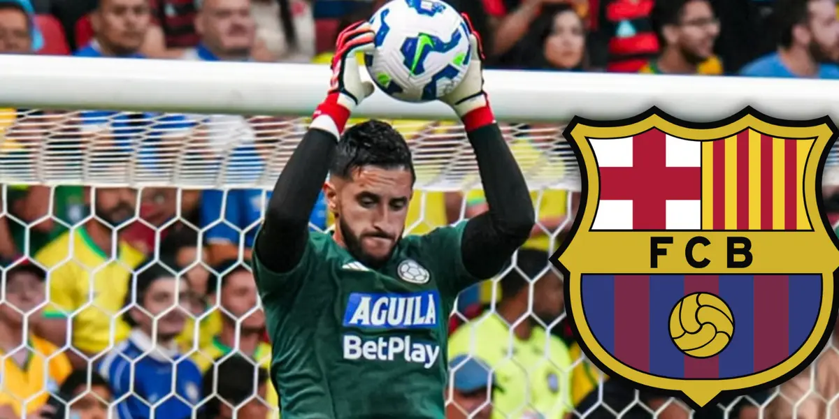 El jugador de la Selección Colombia al que sigue mirando el Barcelona Foto: FCF y Escudoteca