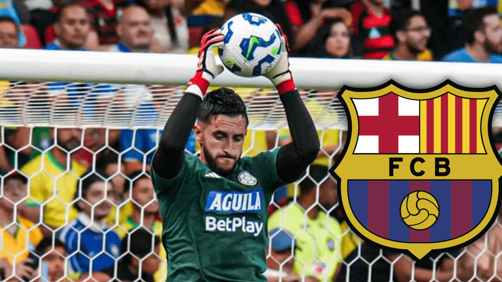 El jugador de la Selección Colombia al que sigue mirando el Barcelona Foto: FCF y Escudoteca