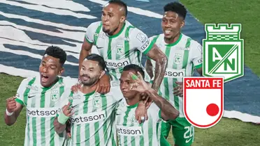 El jugador de Nacional que sobresalió vs. Santa Fe esta noche Foto: Escudoteca y Nacionaloficial