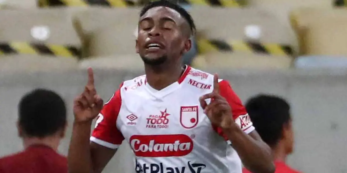 El jugador debió salir durante un juego contra Junior en Copa Betplay.