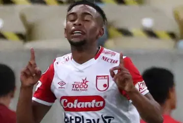 El jugador debió salir durante un juego contra Junior en Copa Betplay.