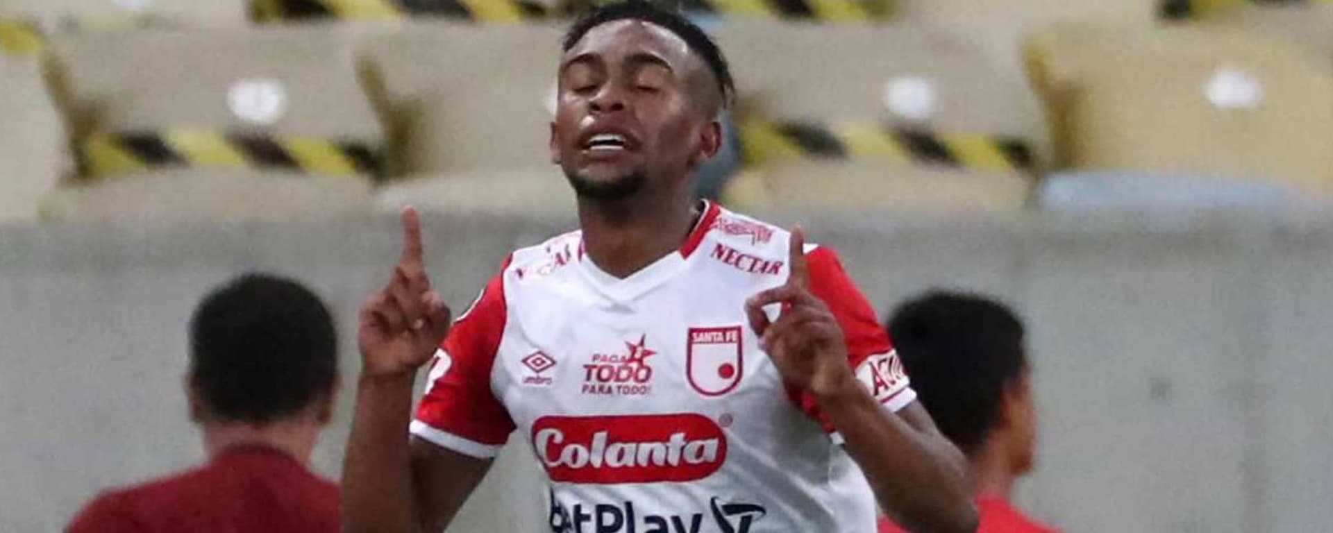 El jugador debió salir durante un juego contra Junior en Copa Betplay.
