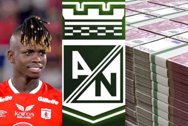 El jugador decidió terminar su vinculo con Atlético Nacional para vestir la camiseta de otro club